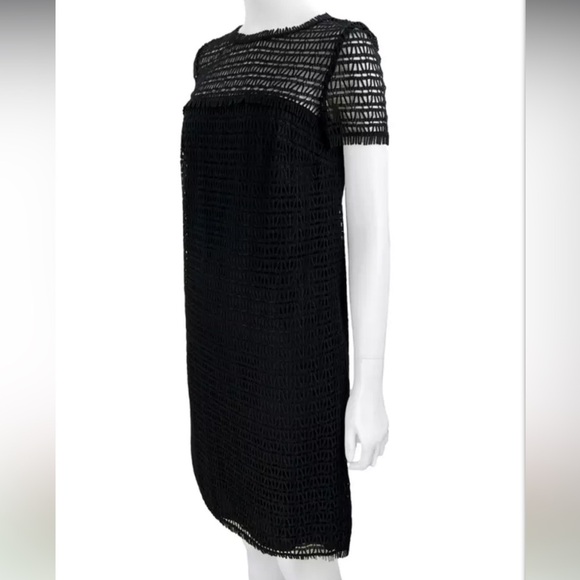 Escada Elegant Black Lace Dress/matching jacket - Picture 3 of 8